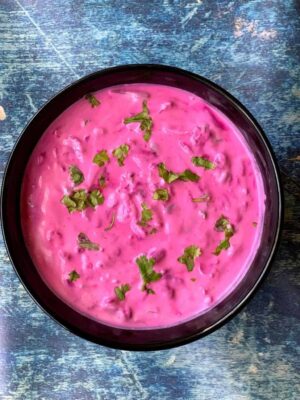 Beetroot Raita