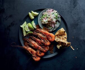 Tandoori Tiger Prawns